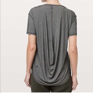 Lululemon Grey Fall In Place T-shirt